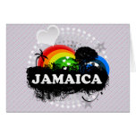 Cute Fruity Jamaica Greeting Cards