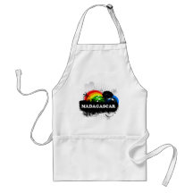 Cute Fruity Madagascar Apron