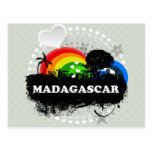 Cute Fruity Madagascar Postcards
