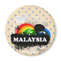 Cute Fruity Malaysia Refrigerator Magnets