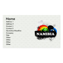 Cute Fruity Namibia Business Card
