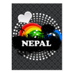 Cute Fruity Nepal Postcard