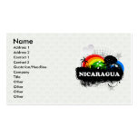 Cute Fruity Nicaragua Business Card