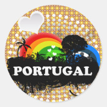 Cute Fruity Portugal Sticker