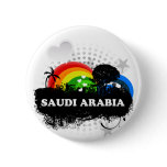 Cute Fruity Saudi Arabia buttons