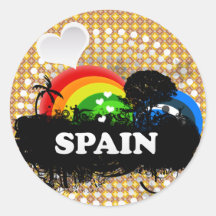 Cute Fruity Spain Stickers
