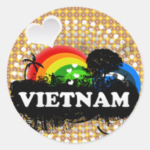 Cute Fruity Vietnam Sticker
