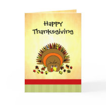 Cute Full Colour Turkey
