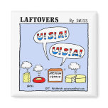 Cute Funny American Cheese Cartoon Fridge magnets