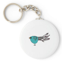cute funny little peacock key chain