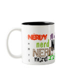 Cute & Funny "Nerd" coffee mug