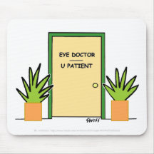 Cute Funny Optical Office Mousepad