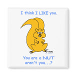 Cute Funny Squirrel Fridge Magnet