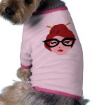 Cute Geek Girl pet clothing