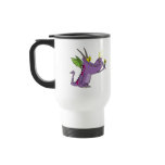 cute gentle dragon cartoon mugs