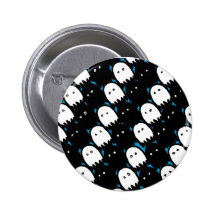 Cute Ghosts Pinback Buttons