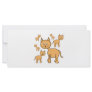 Cute Ginger Cats.  Cat Cartoon. Full Color Rack Card