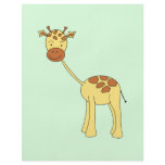 Cute Giraffe. Cartoon, Vector illustration. Custom flyers