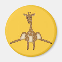Cute Giraffe Magnet