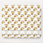 Cute Giraffe Pattern. Mouse Pad