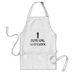 cute girl 12 o´clock aprons