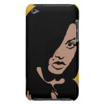 Cute Girl with Black Hair Ipod Touch Case-mate Case