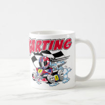 Cute Go Kart Mug