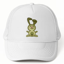 Cute Golden Bunny Mesh Hats