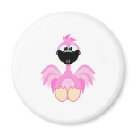 Cute Goofkins flamingo magnets