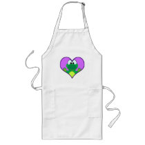 Cute Goofkins froggy heart Apron