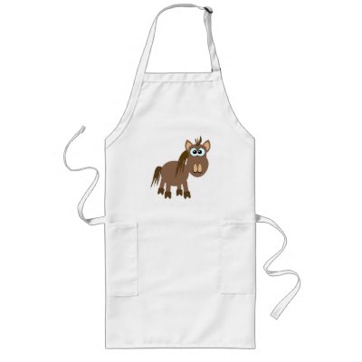 Cute Goofkins horse Apron by goofkins