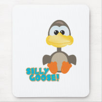Cute Goofkins silly goose Mousepad