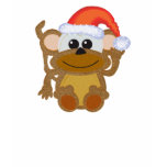 Cute Goofkins Xmas furry monkey santa t-shirts