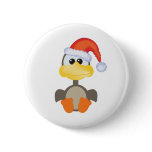 Cute Goofkins Xmas goose santa buttons
