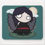 Cute Goth Angel Mouse Pad mousepads