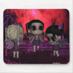 Cute Goth Fairy Girls 2 mousepads