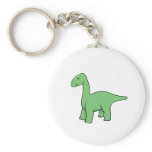 Cute Green Brontosaurus keychains