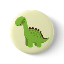 Cute Green Dinosaur Pins
