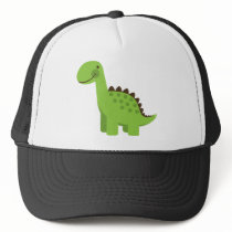 Cute Green Dinosaur Mesh Hat