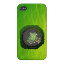 Cute Green Tree Frog Animal-lovers Gift iPhone 4/4S Covers