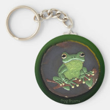 Cute Green Tree Frog Animal-lovers Gift Key Chains