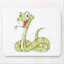 Cute Green Viper Snake Cartoon Shirt