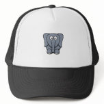 Cute Grey Elephant For Kids of All Ages hats