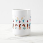 Cute Guy on Monocycle Coffee Mug