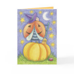 Cute Halloween Ladybug Cards