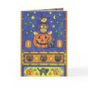 Cute Halloween Witch cards