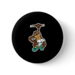 cute hanging baby monkey pin