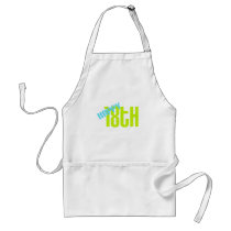 Cute, "Happy 18th Birthday" Apron