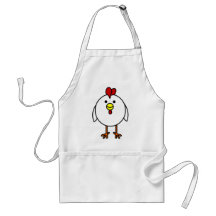 Cute Happy Chicken Apron