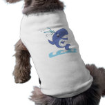 cute happy jumpy whale pet clothing